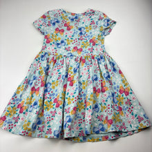 Load image into Gallery viewer, Girls Anko, cotton casual dress, butterflies, FUC, size 3, L: 51cm