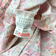 Load image into Gallery viewer, Girls ÉCLAIR, lightweight floral cotton dress, Sz: L, armpit to armpit: 31cm, EUC, size 6-7, L: 62cm