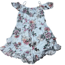 Load image into Gallery viewer, Girls Witchery, lightweight viscose floral playsuit, light marks on bottom, FUC, size 14,  