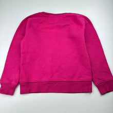 Load image into Gallery viewer, Girls Favourites, pink fleece lined sweater / jumper, GUC, size 6,  
