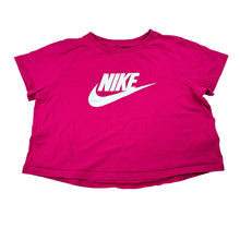 Load image into Gallery viewer, Girls Nike, cropped cotton tee / top, GUC, size 10-11,  