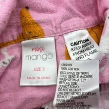 Load image into Gallery viewer, Girls Mango, flannel cotton winter pyjamas, dogs, FUC, size 3,  