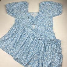 Load image into Gallery viewer, Girls Anko, soft feel floral short sleeve dress, EUC, size 14, L: 84cm
