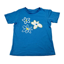 Load image into Gallery viewer, Girls KID, blue cotton tee / top, FUC, size 4,  