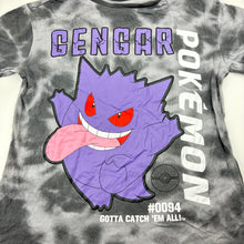 Load image into Gallery viewer, Boys Nintendo, Pokemon Gengar cotton tee / top, GUC, size 8,  