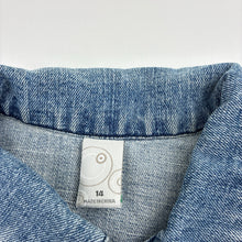 Load image into Gallery viewer, Girls Target, embroidered denim vest, GUC, size 14,  