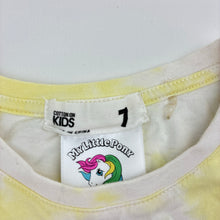 Load image into Gallery viewer, Girls Cotton On, My Little Pony cotton tee / top, EUC, size 7,  