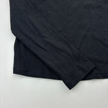 Load image into Gallery viewer, Girls Target, black ribbed stretchy long sleeve top, EUC, size 12,  