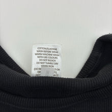 Load image into Gallery viewer, Girls Target, black ribbed stretchy long sleeve top, EUC, size 12,  