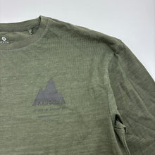 Load image into Gallery viewer, Boys Target, khaki cotton long sleeve tee / top, EUC, size 14,  