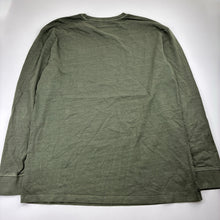 Load image into Gallery viewer, Boys Target, khaki cotton long sleeve tee / top, EUC, size 14,  