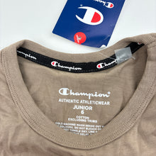 Load image into Gallery viewer, Unisex Champion, Authentic, cotton tee / top, NEW, size 6,  