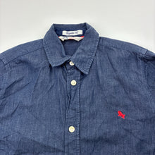 Load image into Gallery viewer, Boys H&amp;M, dark blue cotton long sleeve shirt, EUC, size 12,  
