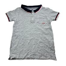 Load image into Gallery viewer, Boys Cotton On, grey marle polo shirt top, GUC, size 7,  