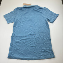 Load image into Gallery viewer, Unisex Anko, blue cotton school polo top, NEW, size 12,  