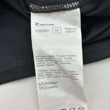Load image into Gallery viewer, Unisex Rip Curl, UPF 50+ long sleeve rashie / swim top, NEW, size 10,  