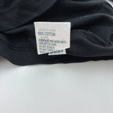 Load image into Gallery viewer, Girls Anko, black cotton long sleeve tee / top, GUC, size 10,  