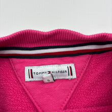 Load image into Gallery viewer, Girls Tommy Hilfiger, embroidered fleece lined sweater / jumper, GUC, size 5,  