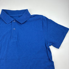 Load image into Gallery viewer, Unisex Target, blue cotton school polo top, GUC, size 2,  