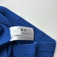 Load image into Gallery viewer, Unisex Target, blue cotton school polo top, GUC, size 2,  