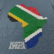 Load image into Gallery viewer, Unisex DOWN SOUTH, blue cotton tee / top, South Africa, NEW, size 11-12,  
