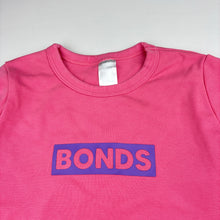 Load image into Gallery viewer, Girls Bonds, pink Tech Sweats sweater / jumper, GUC, size 7,  