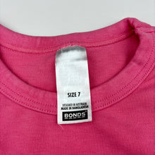 Load image into Gallery viewer, Girls Bonds, pink Tech Sweats sweater / jumper, GUC, size 7,  