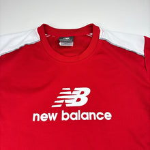 Load image into Gallery viewer, Boys New Balance, red &amp; white sports / activewear top, GUC, size 14,  