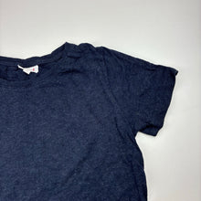 Load image into Gallery viewer, Boys Seed, navy marle cotton tee / top, EUC, size 9,  