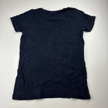 Load image into Gallery viewer, Boys Seed, navy marle cotton tee / top, EUC, size 9,  