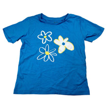 Load image into Gallery viewer, Girls KID, cotton tee / top, flowers, GUC, size 5,  