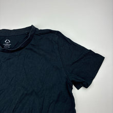 Load image into Gallery viewer, Unisex Favourites, dark navy Aust cotton tee / top, GUC, size 10,  