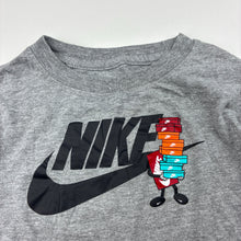 Load image into Gallery viewer, Boys Nike, grey marle long sleeve tee / top, GUC, size 6-7,  