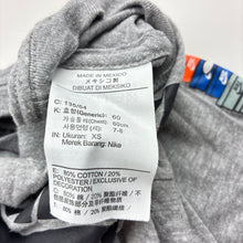 Load image into Gallery viewer, Boys Nike, grey marle long sleeve tee / top, GUC, size 6-7,  