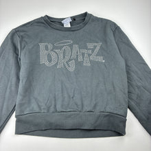 Load image into Gallery viewer, Girls BRATZ, grey fleece lined sweater / jumper, EUC, size 14,  