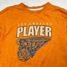 Load image into Gallery viewer, Boys Juniors, LA Basketball cotton long sleeve top, FUC, size 9-10,  