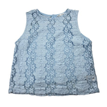 Load image into Gallery viewer, Girls Target, dual layer singlet / floral lace top, GUC, size 14,  