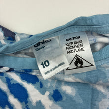 Load image into Gallery viewer, Boys Anko, tie dyed cotton pyjama tee / top, EUC, size 10,  