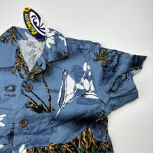 Load image into Gallery viewer, Boys Palmwave Hawaii, lightweight cotton short sleeve shirt, NEW, size 6,  