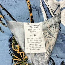 Load image into Gallery viewer, Boys Palmwave Hawaii, lightweight cotton short sleeve shirt, NEW, size 6,  