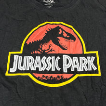 Load image into Gallery viewer, Boys Jurassic Park, black cotton tee / top, GUC, size 16,  