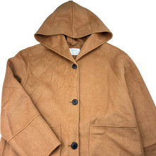 Load image into Gallery viewer, Unisex Zara, wool blend lightweight jacket / coat, L: 72cm, GUC, size 13-14,  