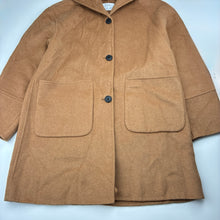 Load image into Gallery viewer, Unisex Zara, wool blend lightweight jacket / coat, L: 72cm, GUC, size 13-14,  