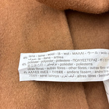 Load image into Gallery viewer, Unisex Zara, wool blend lightweight jacket / coat, L: 72cm, GUC, size 13-14,  