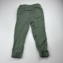 Load image into Gallery viewer, Boys Cotton On, khaki stretch cotton pants, elasticated, Inside leg: 33cm, EUC, size 3,  