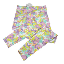 Load image into Gallery viewer, Girls Mango, floral stretchy leggings, Inside leg: 64cm, NEW, size 14,  