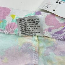 Load image into Gallery viewer, Girls Mango, floral stretchy leggings, Inside leg: 64cm, NEW, size 14,  