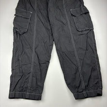 Load image into Gallery viewer, Boys Target, lightweight cotton cargo pants, elasticated, Inside leg: 68cm, EUC, size 14,  