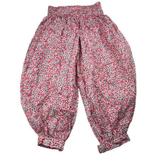 Load image into Gallery viewer, Girls hide &amp; SEEK, lightweight floral cotton pants, elasticated, Inside leg: 37cm, EUC, size 6,  