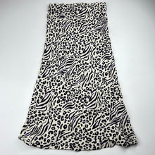 Load image into Gallery viewer, Girls Mango, viscose lightweight skirt, elasticated, L: 65cm, EUC, size 8,  